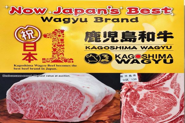A5 Kagoshima Japanese Wagyu BMS 11-12 Sirloin Steak $250/kg 400g (Please Ask)