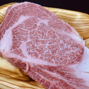 Kagoshima A5 Japanese Wagyu BMS 11-12 Sirloin Steak $250/kg 344g